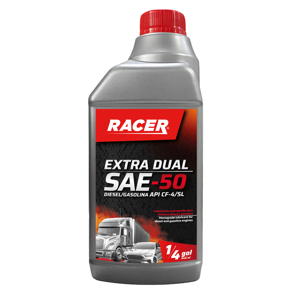 EXTRA DUAL SAE 50 API CF-4 SL CUARTO