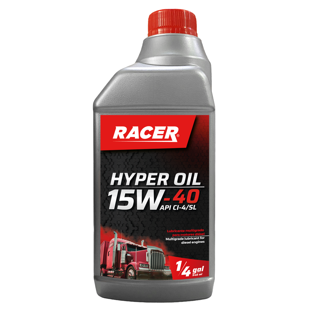HYPER OIL SAE 15W-40 API CI-4 SL CUARTO
