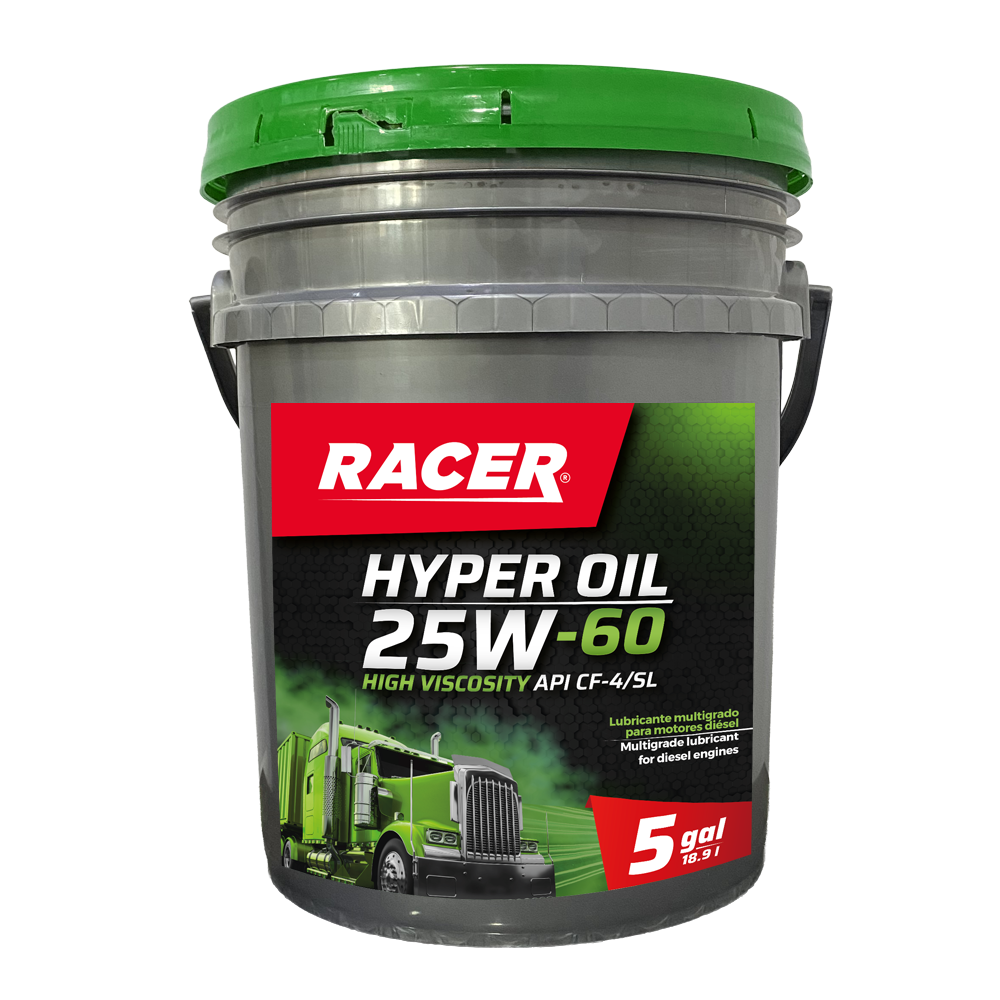 HYPER OIL SAE 25W-60 API CF-4 SL CUÑETE