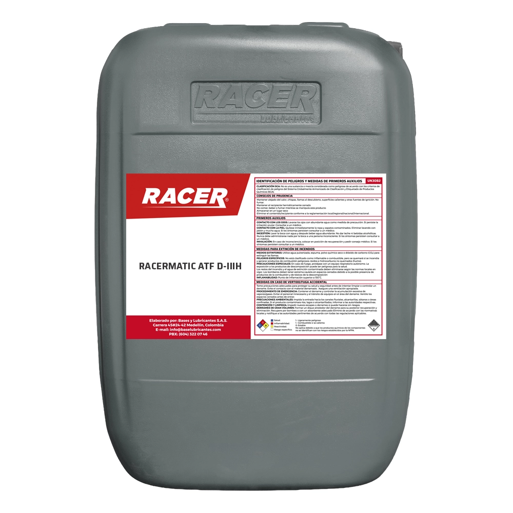 RACERMATIC ATF D-III H GARRAFA